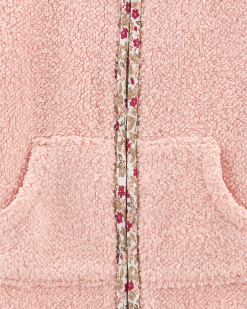 CARTER'S Overal bez nožiček přechodný Pink Floral dívka 3m - obrázek 2