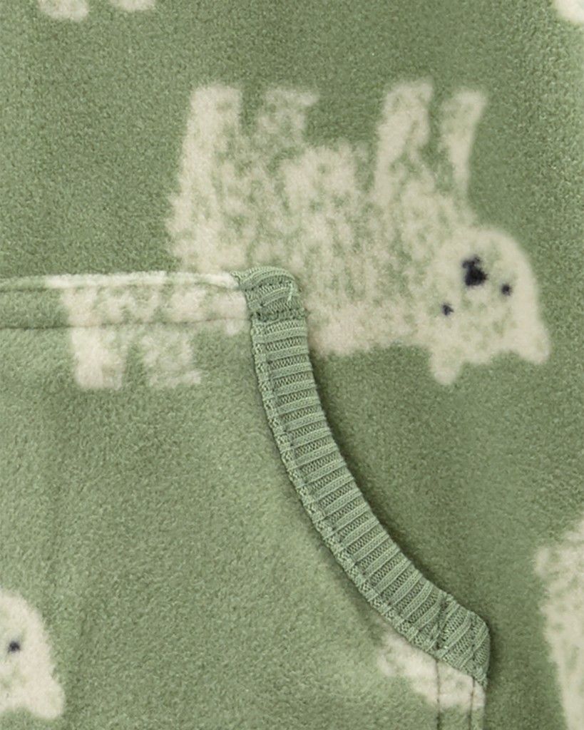 CARTER'S Overal bez nožiček přechodný Green Bear chlapec NB /vel.56 - obrázek 2