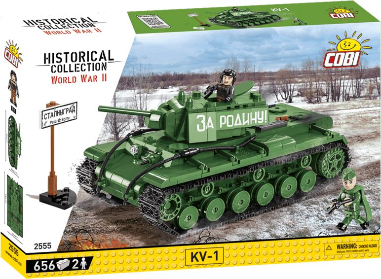 COBI 2555 Sovětský tank KV-1 - obrázek 1