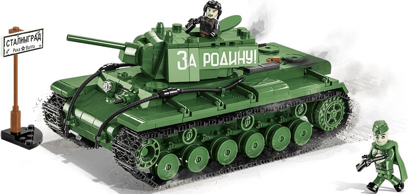 COBI 2555 Sovětský tank KV-1 - obrázek 2