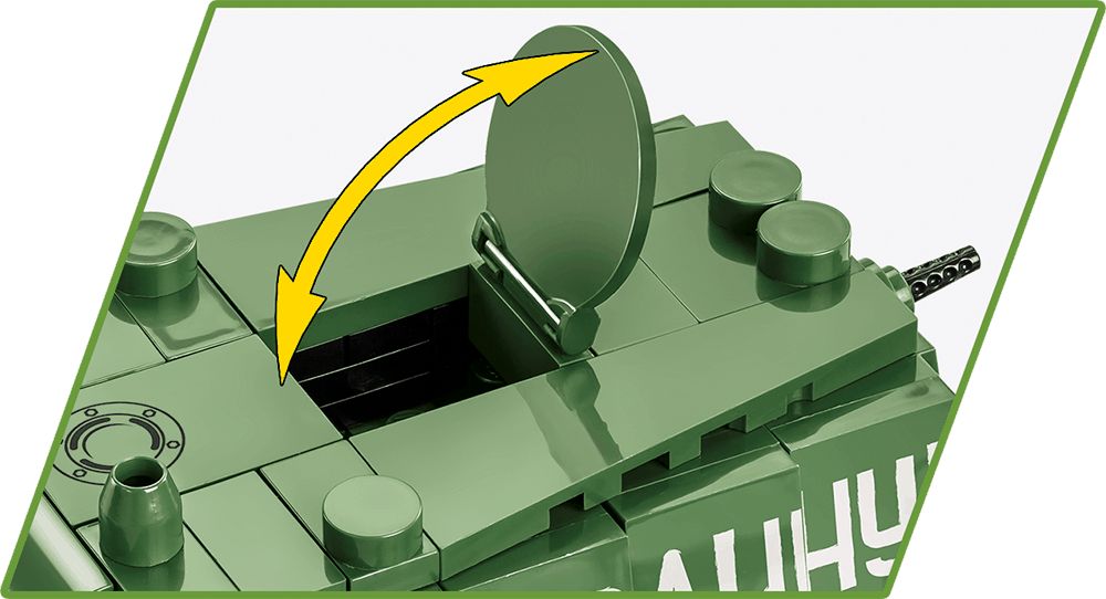 COBI 2555 Sovětský tank KV-1 - obrázek 3