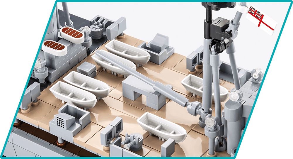 COBI 4830 Britský křižník HMS Hood - obrázek 5