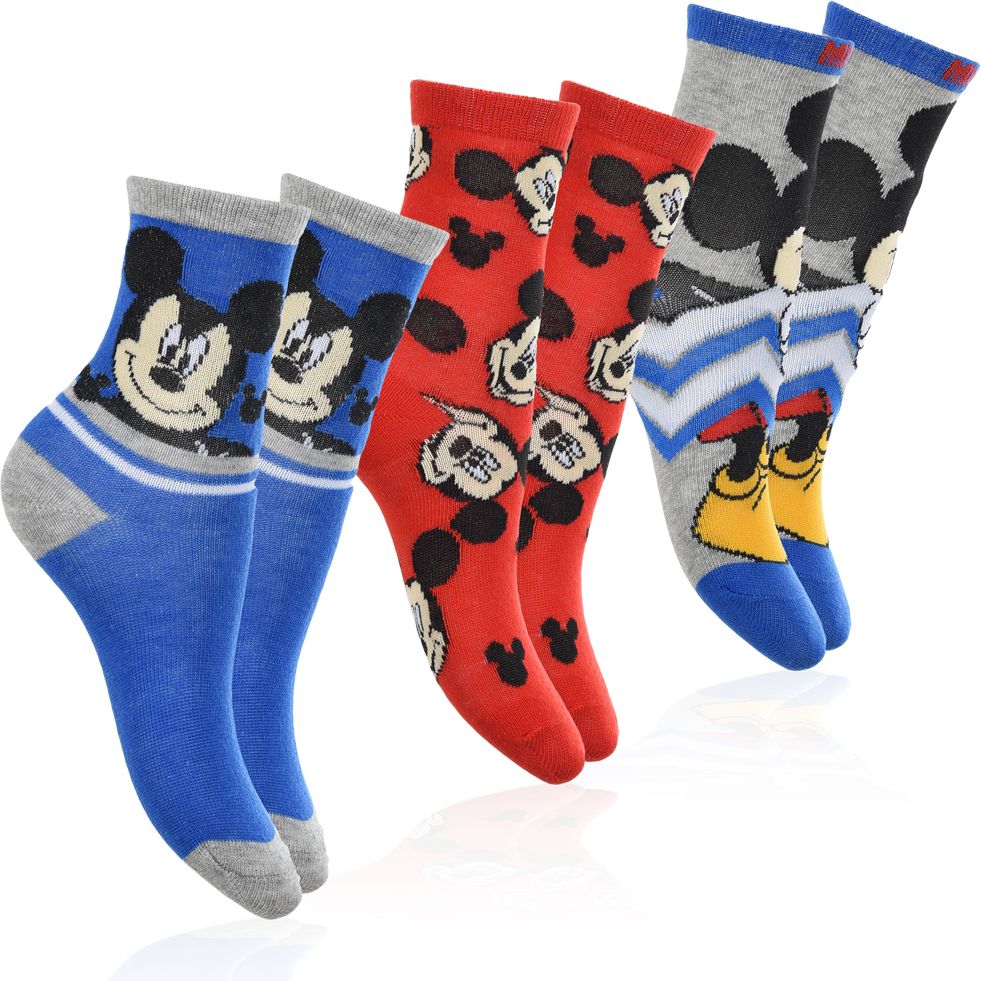 Dětské ponožky MICKEY MOUSE PACK 1 Velikost: 23-26 - obrázek 1
