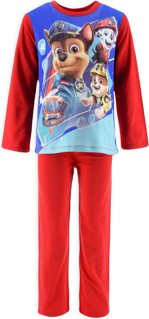 Chlapecké pyžamo PAW PATROL HERO červené Velikost: 98 - obrázek 1