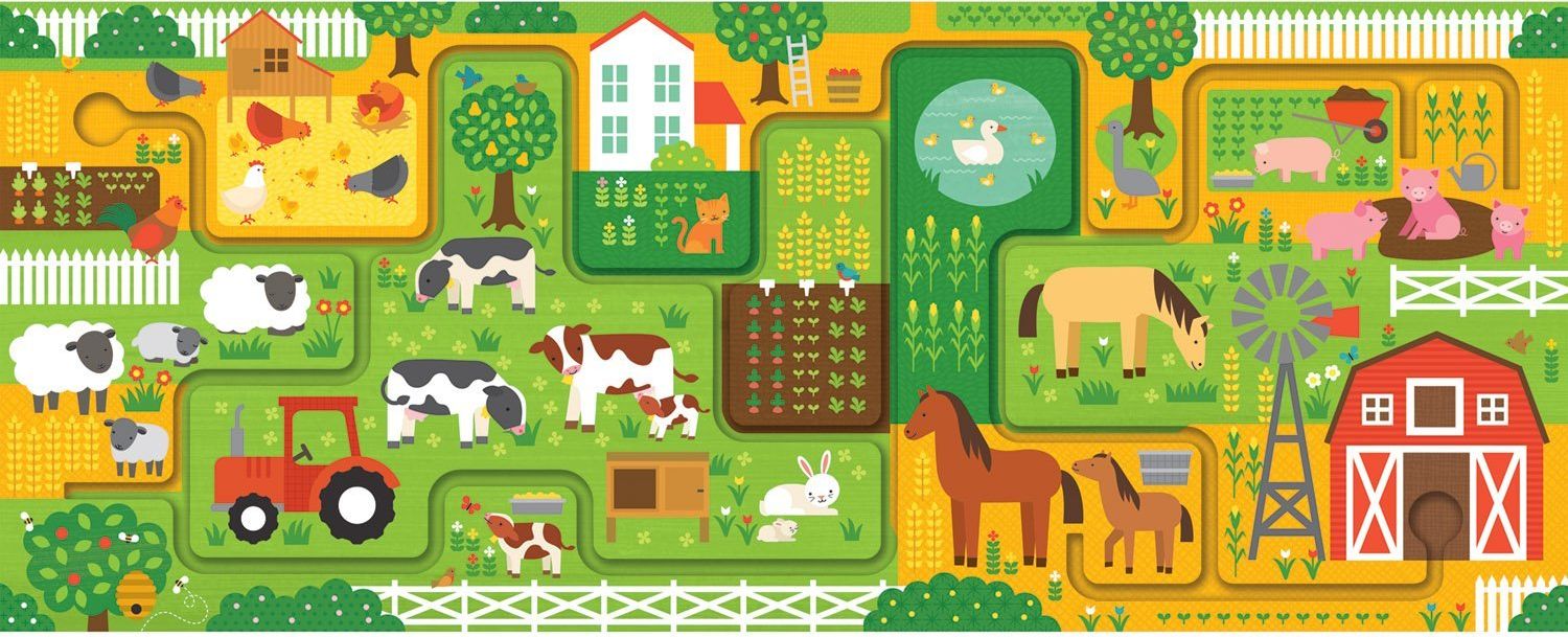 Petitcollage Bludiště a puzzle Varianta: Farma - obrázek 3