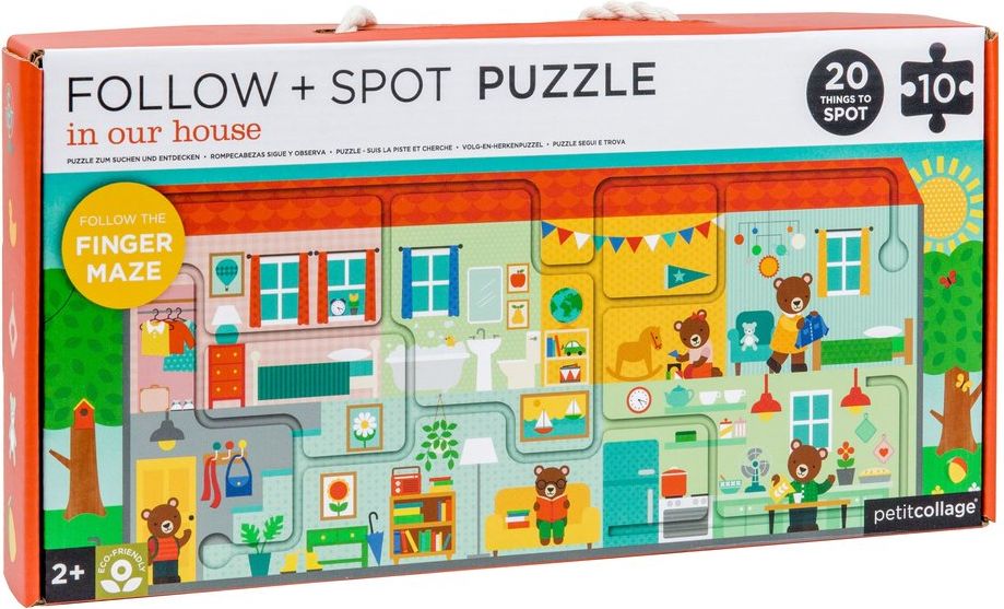 Petitcollage Bludiště a puzzle Varianta: Náš domov - obrázek 1