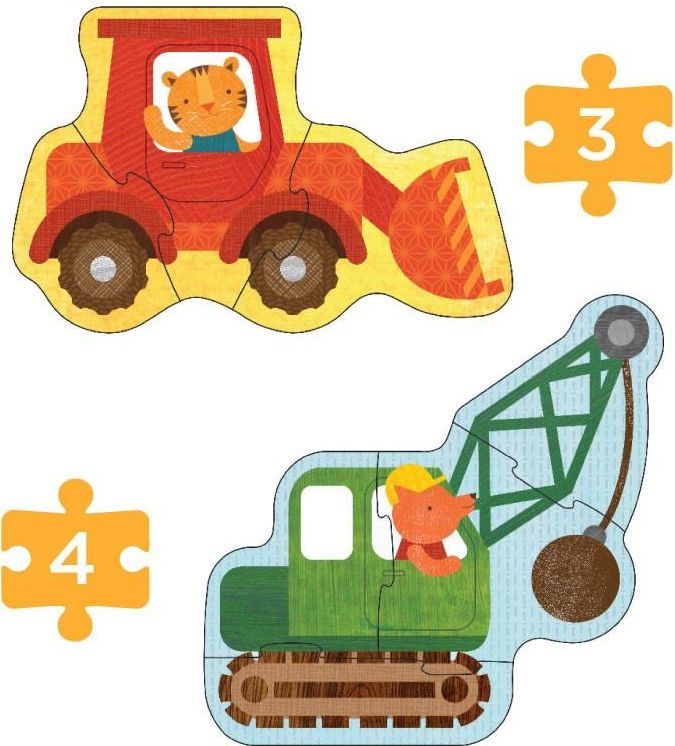 Petitcollage První puzzle Varianta: Domácí mláďátka - obrázek 3