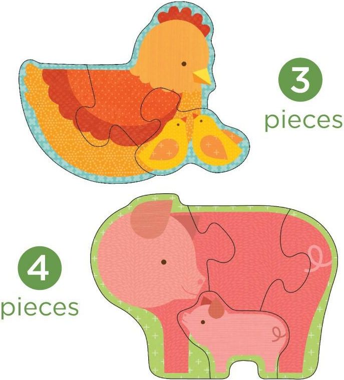 Petitcollage První puzzle Varianta: Domácí mláďátka - obrázek 7