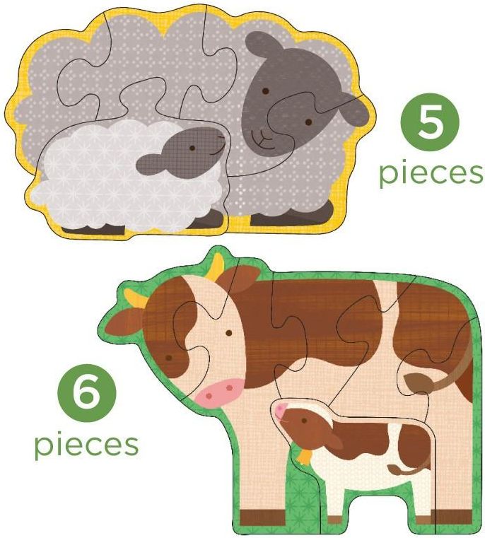 Petitcollage První puzzle Varianta: Domácí mláďátka - obrázek 9