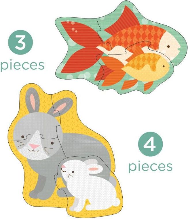 Petitcollage První puzzle Varianta: Domácí mláďátka - obrázek 21