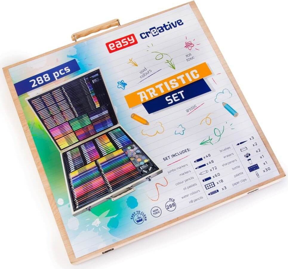 Easy Kreativní výtvarná sada 288 ks S926516 - obrázek 1