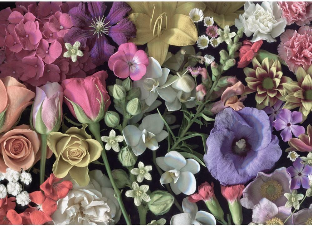 CLOUDBERRIES Puzzle Flowers 1000 dílků - obrázek 1