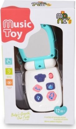 Moni Hudební dětský telefon, tyrkys