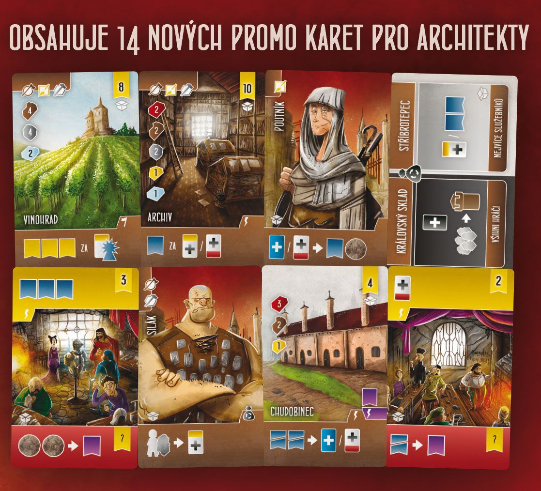 TLAMA games Architekti Západního království: Sběratelská krabice - obrázek 3