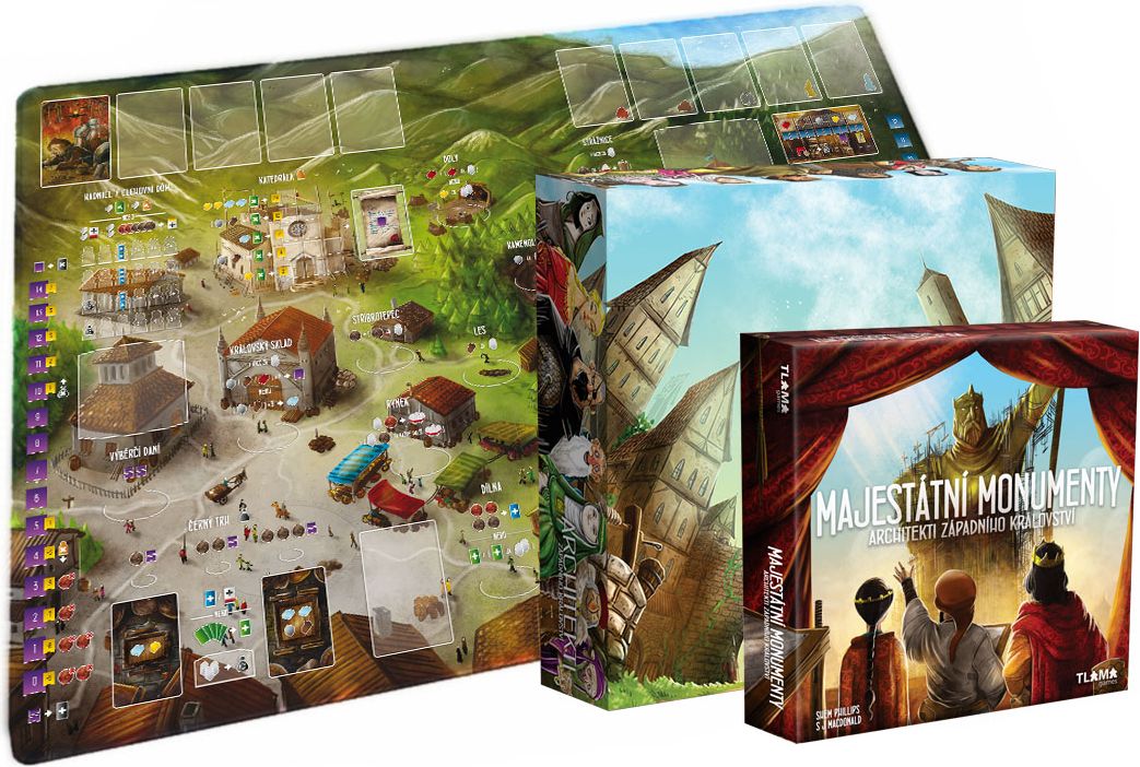 TLAMA games Architekti Západního království: Majestátní monumenty set - obrázek 1