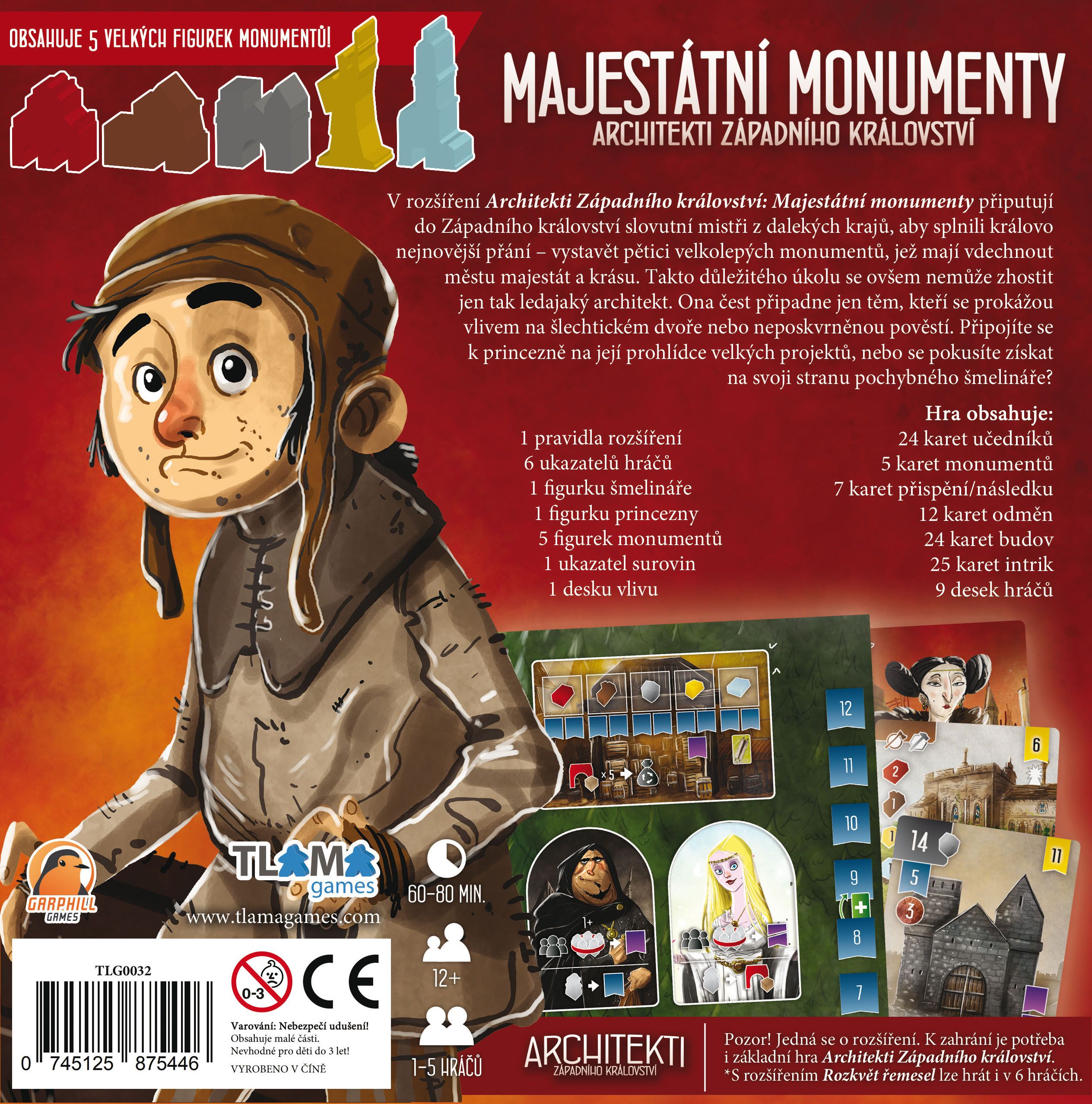 TLAMA games Architekti Západního království: Majestátní monumenty set - obrázek 3