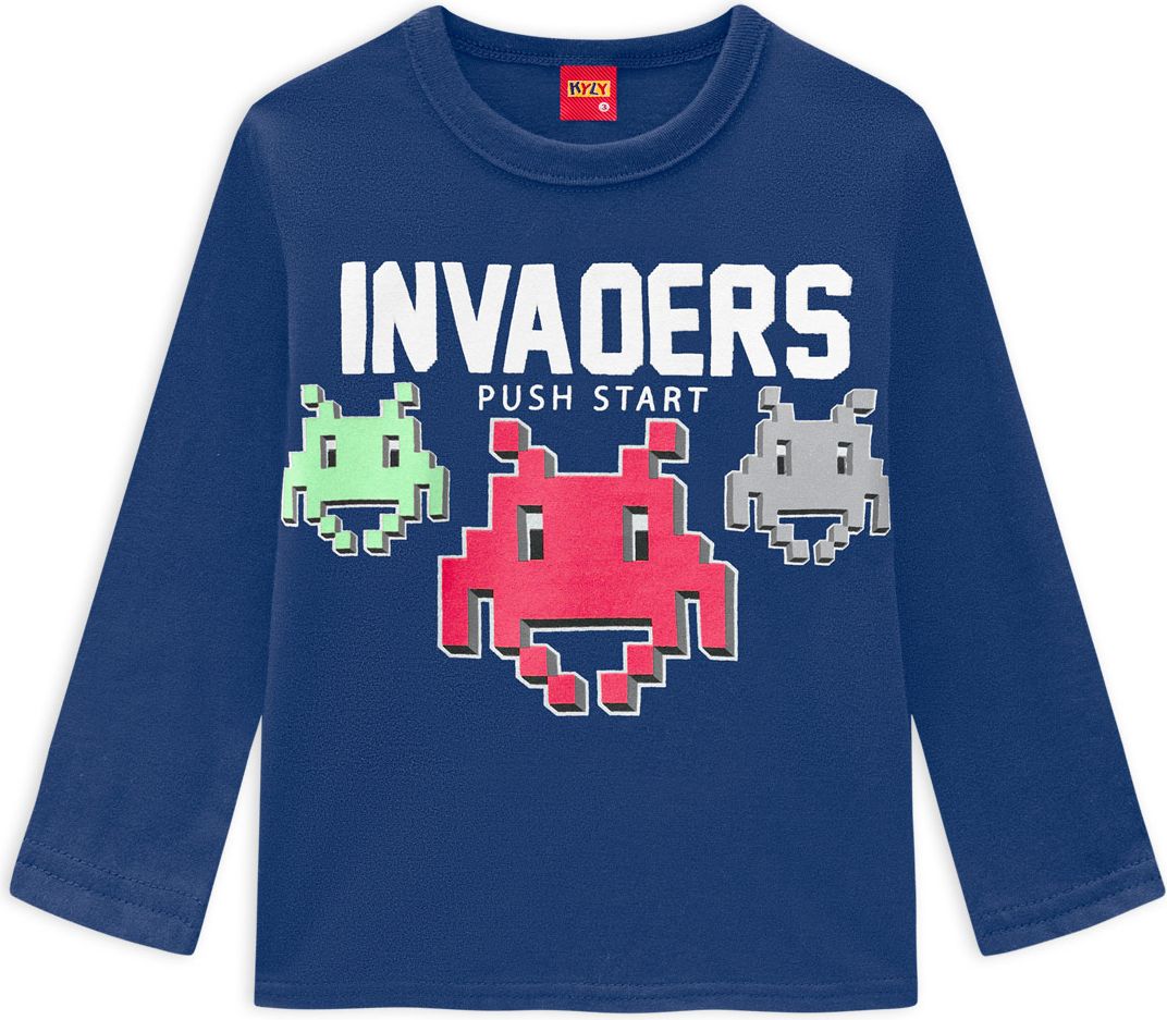 Chlapecké pyžamo KYLY INVADERS modré Velikost: 98 - obrázek 3