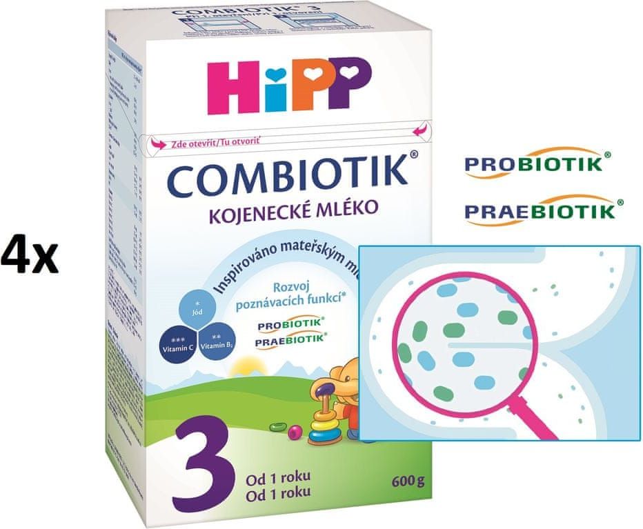HiPP 3 BIO Combiotik - 4 x 600g - obrázek 1