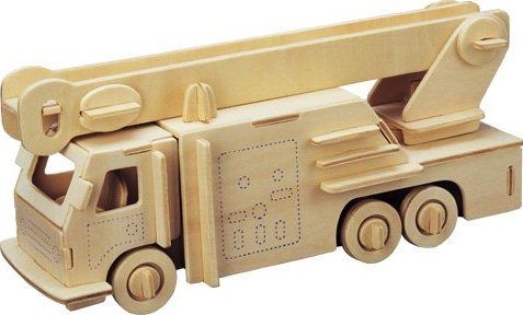 WOODEN TOY / WCK WOODEN TOY , WCK 3D puzzle Hasiči - obrázek 1