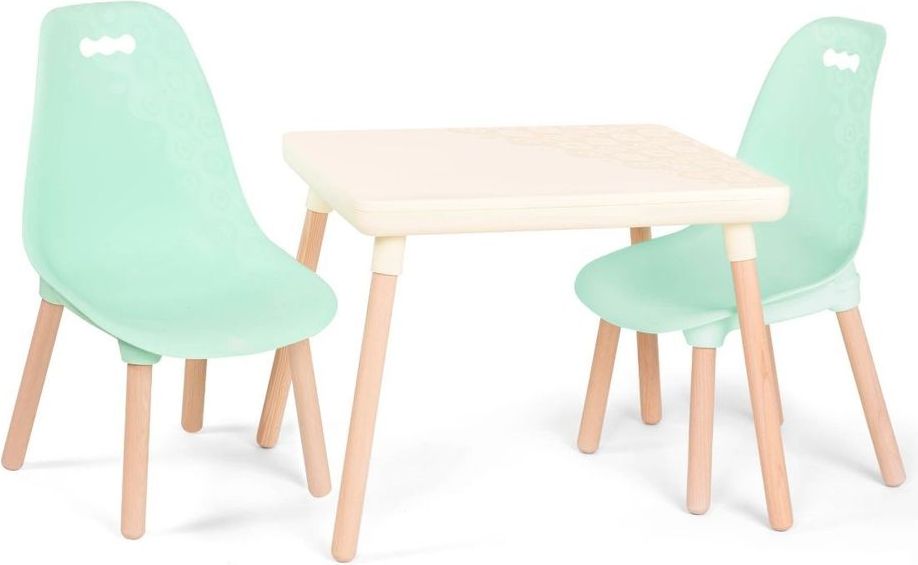B. Toys Dětský stolek + 2 židličky Mint - obrázek 1