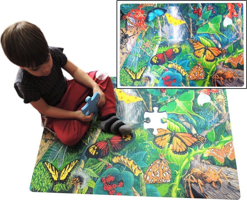 LC Pěnové podlahové puzzle Hmyz 54 dílků - obrázek 1