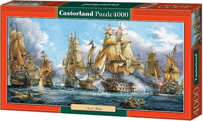 CASTORLAND Puzzle Námořní bitva 4000 dílků - obrázek 3