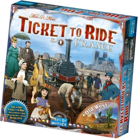 Days of Wonder Ticket to Ride - France & Old West: Map Collection 6 - obrázek 1