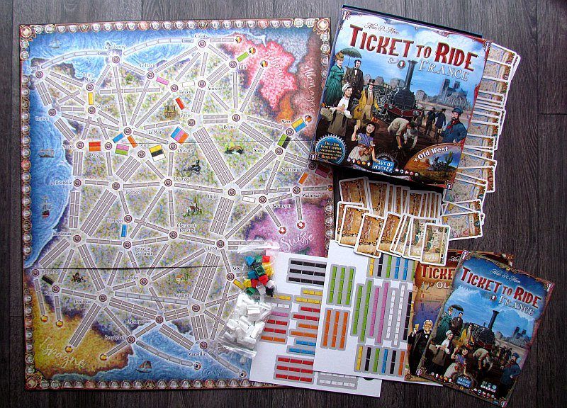 Days of Wonder Ticket to Ride - France & Old West: Map Collection 6 - obrázek 3