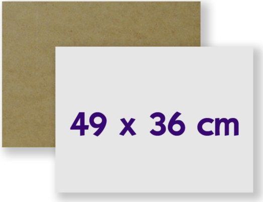MDF deska na puzzle 49x36cm bez úchytů - obrázek 1