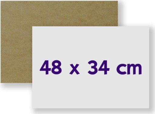 MDF deska na puzzle 48x34cm bez úchytů - obrázek 1