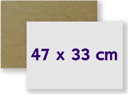 MDF deska na puzzle 47x33 cm bez úchytů - obrázek 1