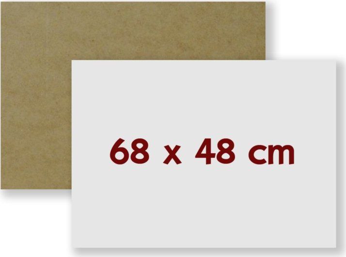 MDF deska na puzzle 68x48 cm bez úchytů - obrázek 1