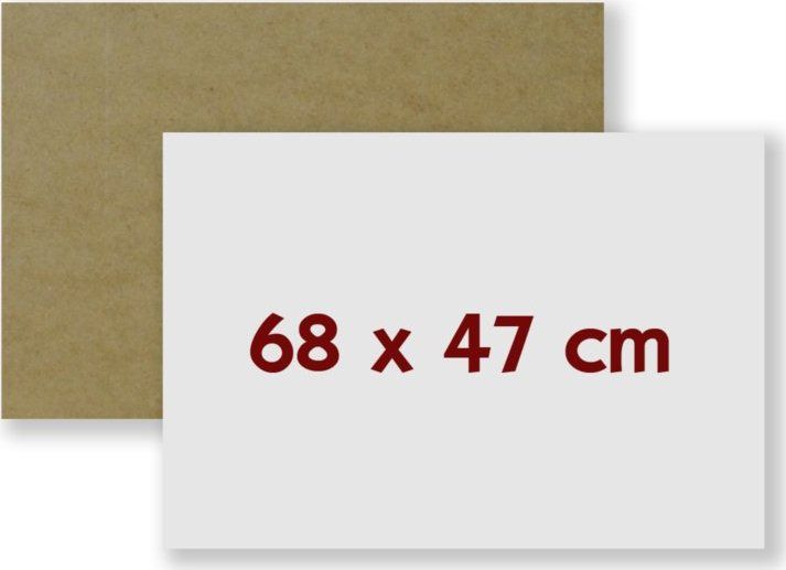 MDF deska na puzzle 68x47cm bez úchytů - obrázek 1