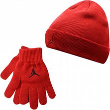 Metal jumpman beanie & glove set | 9A0124-R78 | Červená | OS - obrázek 1