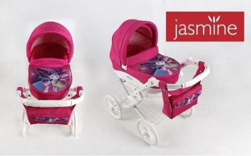 Jasmine kočárek pro panenky Jasmine Kids motýl - obrázek 1
