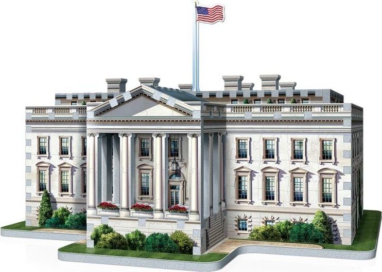 WREBBIT 3D puzzle Bílý dům, Washington 490 dílků - obrázek 2