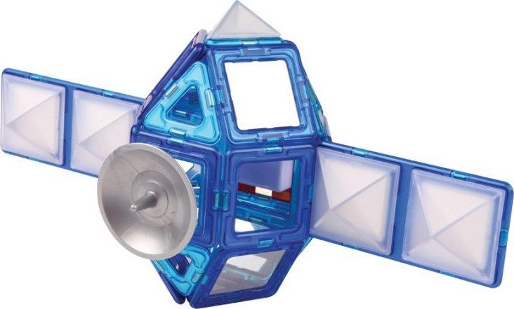 Magnetická stavebnice MAGFORMERS Zrcadlový čtverec 1 kus - obrázek 2