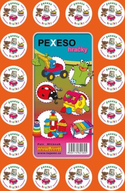 MIČÁNEK Rodinná hra Pexeso: Hračky - obrázek 1