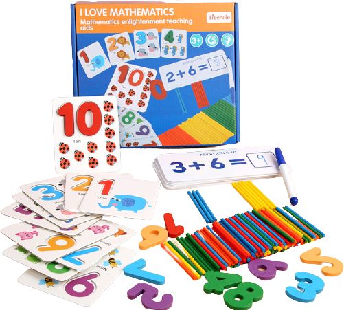 Víceúčelová matematická hra Montessori - obrázek 1