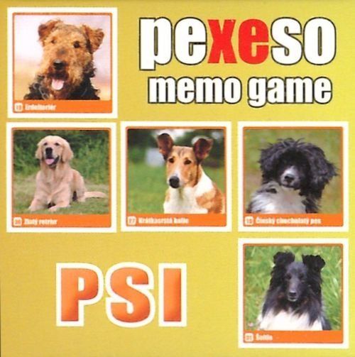 MIČÁNEK Rodinná hra Pexeso: Psi - obrázek 2