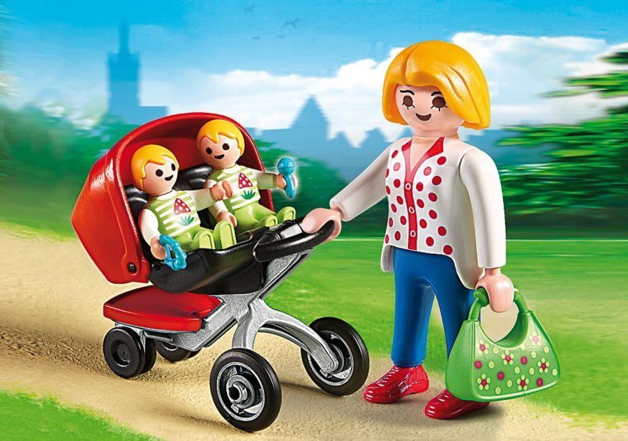 Playmobil 5573 Kočárek pro dvojčata - obrázek 1