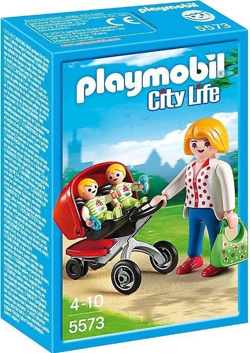 Playmobil 5573 Kočárek pro dvojčata - obrázek 3