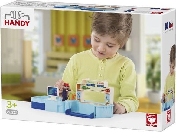 IGRÁČEK HANDY - Nádraží s výpravčím - obrázek 1