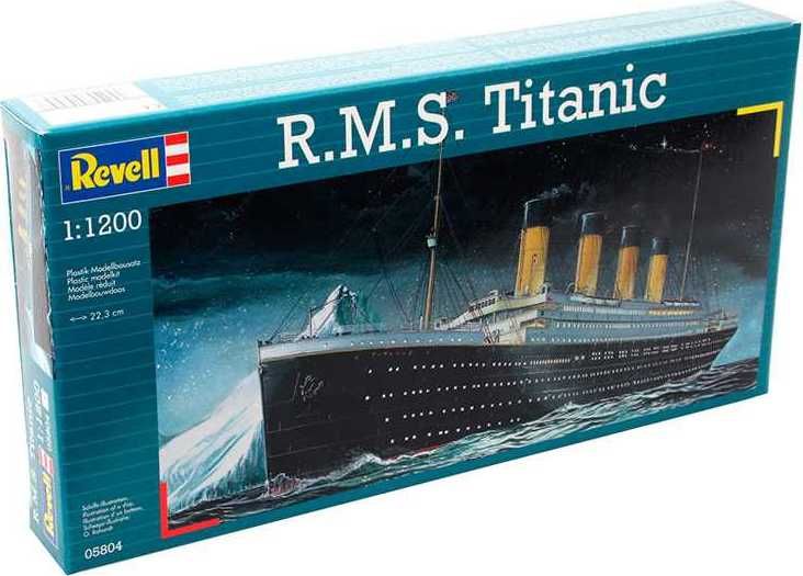 REVELL Plastic ModelKit loď 05804 - R.M.S. Titanic (1:1200) - obrázek 3