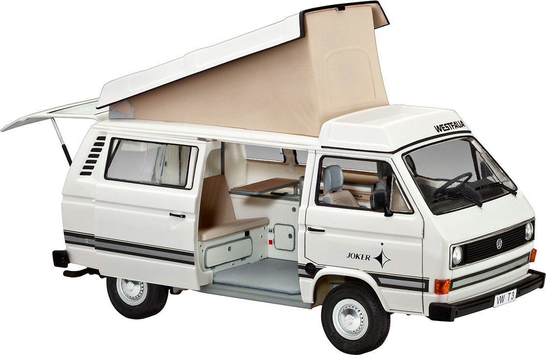 REVELL Plastic ModelKit auto 07344 - VW T3 Camper (1:25) - obrázek 1