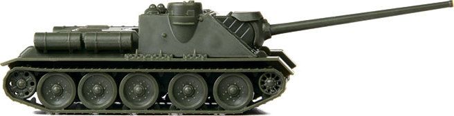 ZVEZDA Wargames (WWII) military 6211 - Self-propelled Gun SU-100 (1:100) - obrázek 4