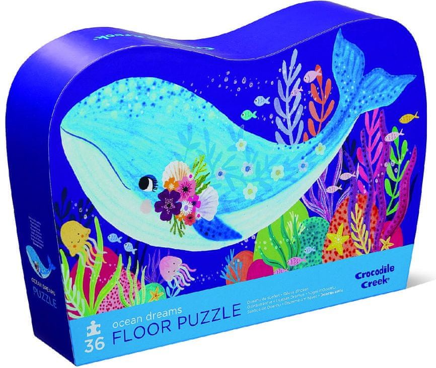Crocodile Creek Puzzle - Mořský sen (36 ks) / Shaped Puzzle Ocean Dreams (36 pc) - obrázek 1