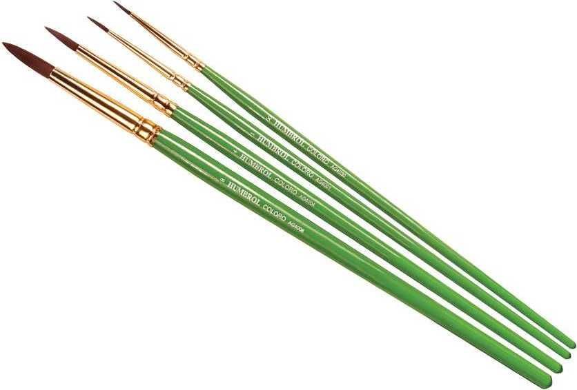 Humbrol Coloro Brush Pack AG4050 - sada štětců (velikost 00/1/4/8) - obrázek 1