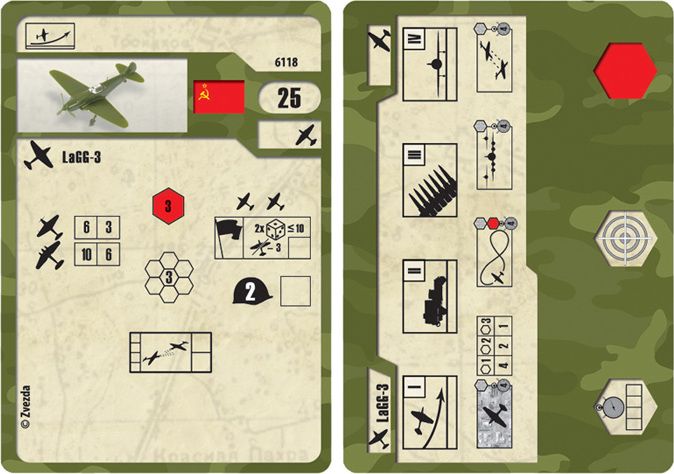 ZVEZDA Wargames (WWII) letadlo 6118 - Soviet Fighter LaGG-3 (1:144) - obrázek 2