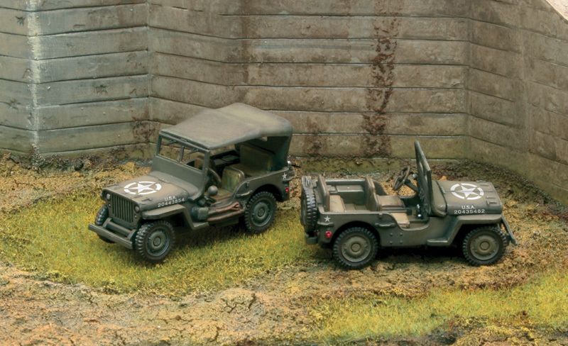 ITALERI Fast Assembly military 7506 - 1/4 Ton 4x4 TRUCK (1:72) - obrázek 3